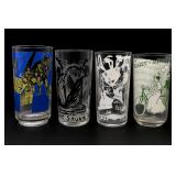 Lot of Decorated Glass Tumblers