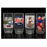 Pepsi-Cola Advertising Glass Tumblers
