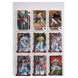Mixed Baseball Trading Cards