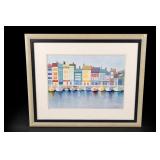 Elizabeth Horowitz Honfleur Harbor Print