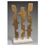 Abstract Metal Sculptural Figures
