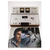 Lot of Akai GXC-310D Deck & Albums