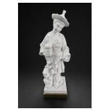 Chapman Chinoiserie Female Figurine on Plinth