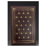 Ornate Burgundy Bound Book Franklin Library