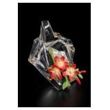 Franklin Mint Floral Paperweight