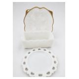 White Serving Dishes and Plates