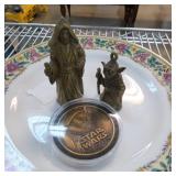 Lot of Star Wars Figurines & Episode III Medal