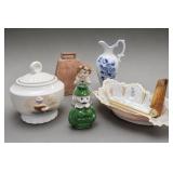 Mixed Ceramic, Metal and Decorative Objects