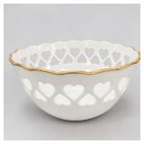 Lenox Heart Bowl, Gold-Tone Trim