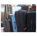 Lot of Soft-Sided Rolling Luggage