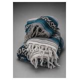 Woven Textile Throws and Blankets
