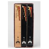 Paramount Indiana Jones Trilogy VHS Set