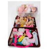 Lot of Assorted Dolls & Doll Accessories