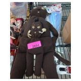Lot of Textile Doll & Craft Items
