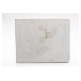 White Molded Plastic Folding Table