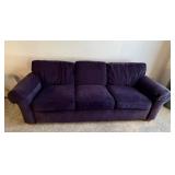 Purple Flexsteel sofa