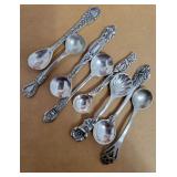 Sterling salt spoons