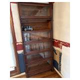 6 stack walnut barrister