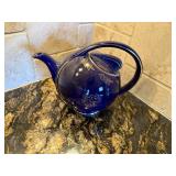 Halls cobalt blue & gold "Airflow" teapot