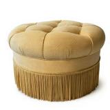 Edward Ferrell Ltd., Bridgewater, Tufted Round Ottoman