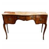 Robert Irwin Burled, Banded, and Inlaid Writing Desk