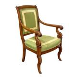 Lot 013    Empire Revival Period Armchair, Early-Mid 19th C