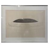 Horia Damian (1922–2012), 1976, "9 Projets Visionnaires" Lithograph