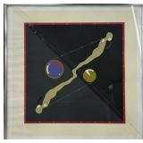 Ernest Trova, 1977 "Falling Man/Study A" series Pop Art Screen Print 2/100