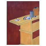 1968, Greg Fuss, Untitled, OIl on Canvas