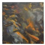 Greg Fuss, 1968, "Steel City", Oil on Canvas