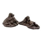 Louise Shattuck (1919–2005), Cocker Spaniel Figurines, Two (2)