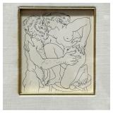 Pablo Picasso "Sculpteur avec Coupe et Modèle accroupi" Vollard Series 1933