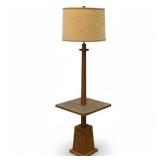 A. Brandt, Ranch Oak Floor Lamp, Mid Century