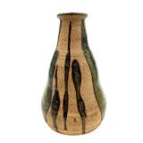 Studio Pottery Stoneware Vase, Drip Glaze, Signed "Yagoda"