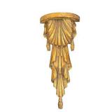 Neoclassical Draped Wall Shelf