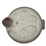 Waechtersbach Pottery Porcelain Flounder Oyster Plate