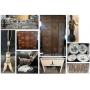 SISTERS IN CHARGE ONLINE AUCTION, SMTHTOWN NY - DANBURY MINT STATUES, TOOLS, FURNITURE, HOUSEWARES