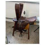Vintage Saddle 