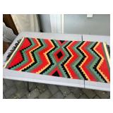 American Indian Saddle Blanket 21"x43" 