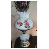 Pair of Hurricane Lamps