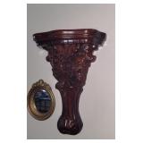 Pair of Ornate Carved Sconces