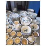 Pfaltzgraff China Service for 10 plus extra