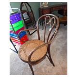 Bentwood Chair w/Cane Bottom 