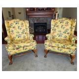 Matching Upholstered Wingbacks