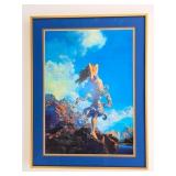 Maxfield Parrish Framed Print "Ecstasy"