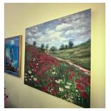 Artist Sandy Doonan "Red Poppy Vista"