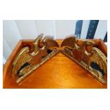 Brass Eagle Bookends