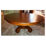 Single Pedestal Coffee Table