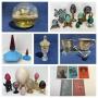 Fine Art and Fantastic Finds with Crystal, Movie Memorabilia and Boudoir Items