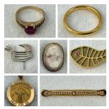Tiffany and Co Silver, Gold Rings and Bakelite Things - Bidding Ends 8/4